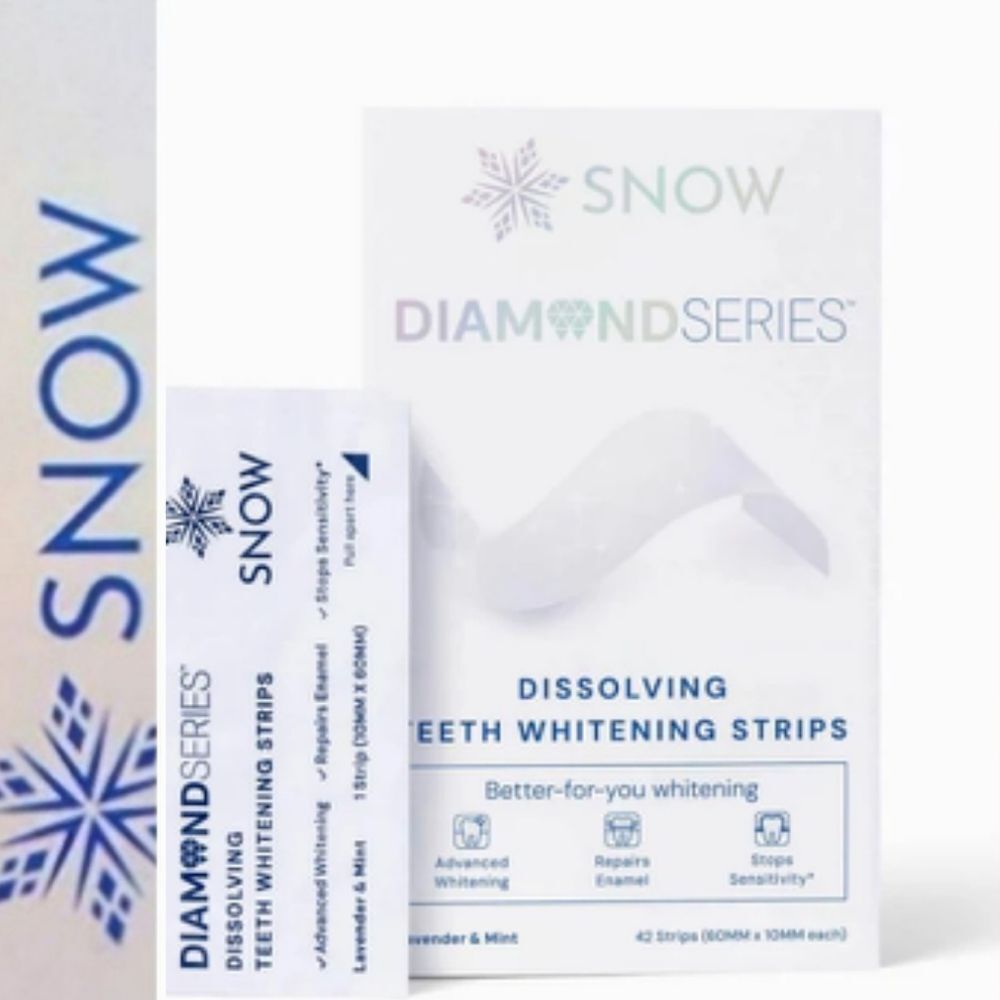Snow Diamiond Series Dissolving Teeth Whitening Strips